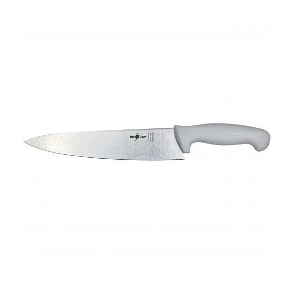 SICUT Cooks Knife ‚Äì 10‚Ä≥ Blade with White Handle