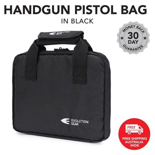 EVOLUTION GEAR Handgun Pistol Bag Soft Case with 5 Magazine Slots SCHG_600