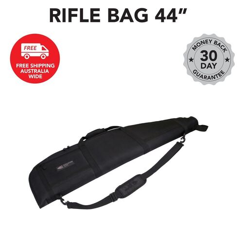 EVOLUTION GEAR 44" Rifle Soft Case Gun Bag with Thick Padding and 1680D Exterior SCR_44