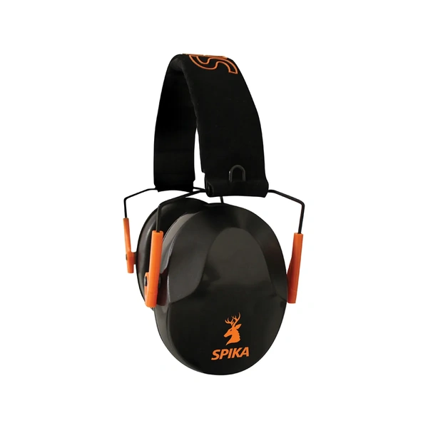 Spika Slimline Earmuff - Black SHSP-EF01B