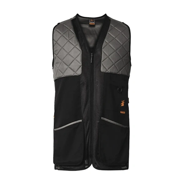 Spika Shooting Vest - Adult - Charcoal - L SHV-SPH-3A4