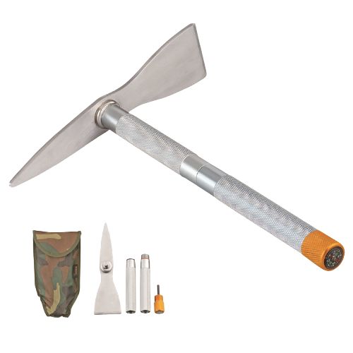 Compact Survival Prospector's Pick
