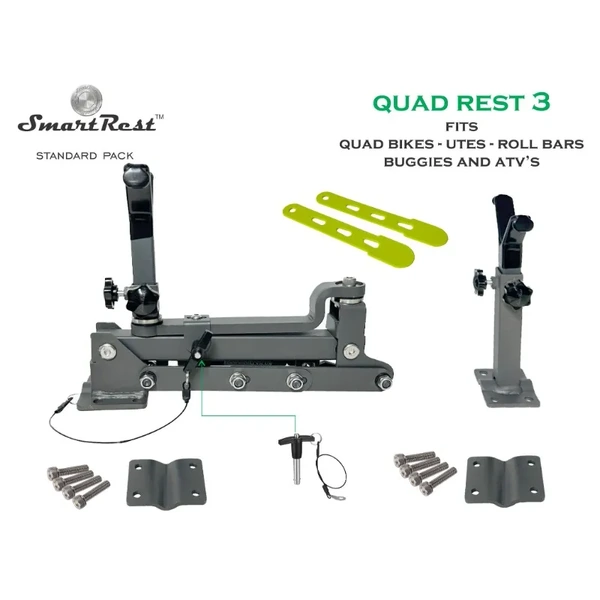 SmartRest Quad Rest 3 Gun Rack SRQR3