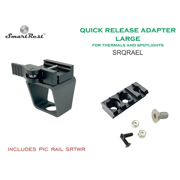 SmartRest Quick Release Thermal & Spotlight Adapter Extra Large SRQRAEL