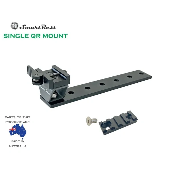SmartRest Single QR Mount With Pic Rail SRSQR+SRTWR