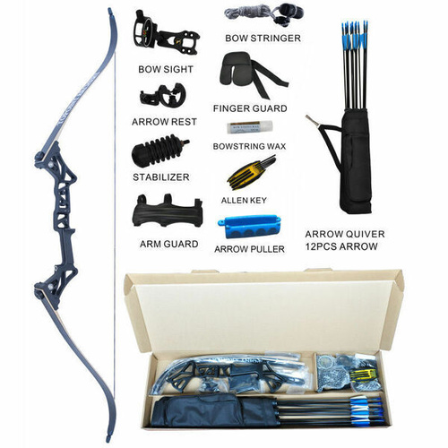 Apex Hunting Hunter Recurve Bow package - Zone Archery 30lbs  TP-R3-PACKAGE-30
