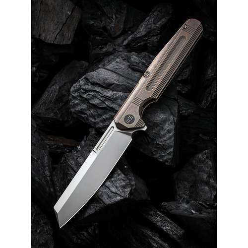 We Knife We16020-3  Reiver Folding Knife, Ti Flipper  WE16020-3