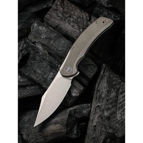 We Knife We19022F-5  Snick Folding Knife, Micarta Inlay WE19022F-5