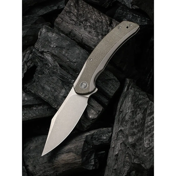 WE KNIFE We19022F-5  Snick Folding Knife, Micarta Inlay