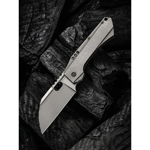 WE KNIFE We19072-1 Roxi 3 Folding Knife, Front Flipper, Titanium