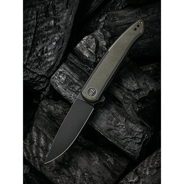 WE KNIFE We20043-4  Smooth Sentinel Folding Knife, Ti + Micarta