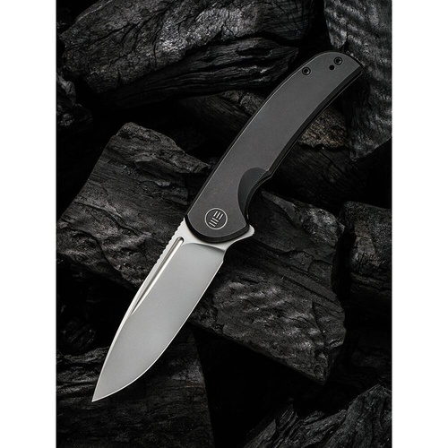 WE KNIFE We20061B-4  Beacon Folding Knife, Black Ti