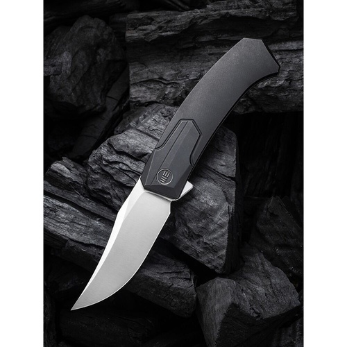WE KNIFE We21015-1 Shuddan Folding Knife, Flipper, Titanium