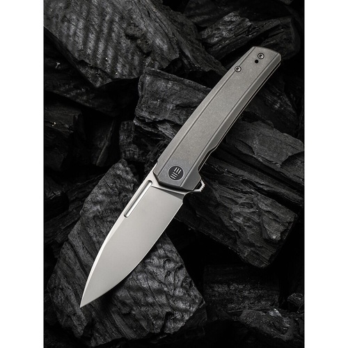 We Knife We21021B-1  Speedster Folding Knife, Gray Ti WE21021B-1