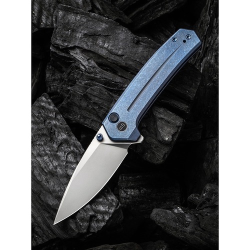 We Knife We21026B-4 Culex Folding Knife, Blue Ti WE21026B-4
