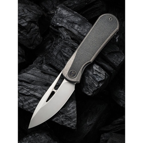 We Knife We21033-4  Baloo Folding Knife, Flipper, Ti + Micarta WE21033-4