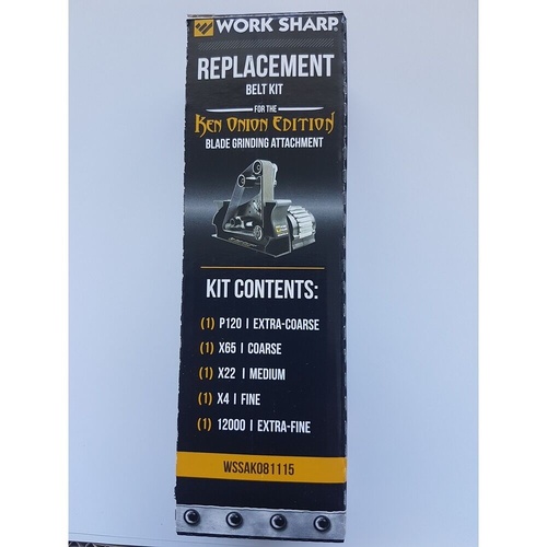 Work Sharp WSSAKO81115 Ken Onion Edition Blade Grinder Attachment Belt Kit Qty 5