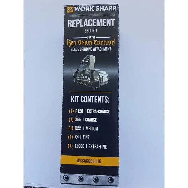 Work Sharp WSSAKO81115 Ken Onion Edition Blade Grinder Attachment Belt Kit Qty 5
