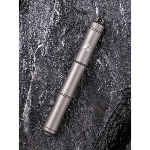 WE KNIFE Wtp-04B Syrinx Titanium Pen, Gray