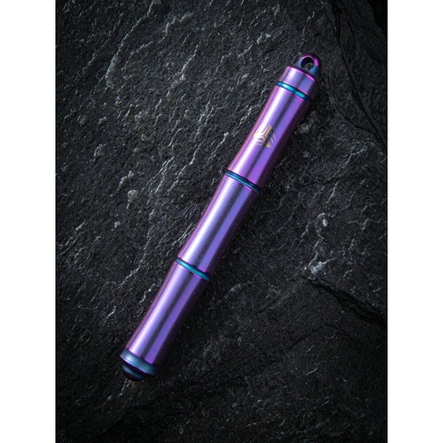 WE KNIFE Wtp-04D Syrinx Titanium Pen, Purple