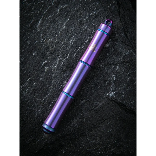 WE KNIFE Wtp-04D Syrinx Titanium Pen, Purple