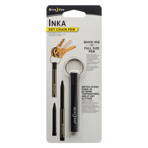 Nite Ize INKA Key Chain Pen - Charcoal