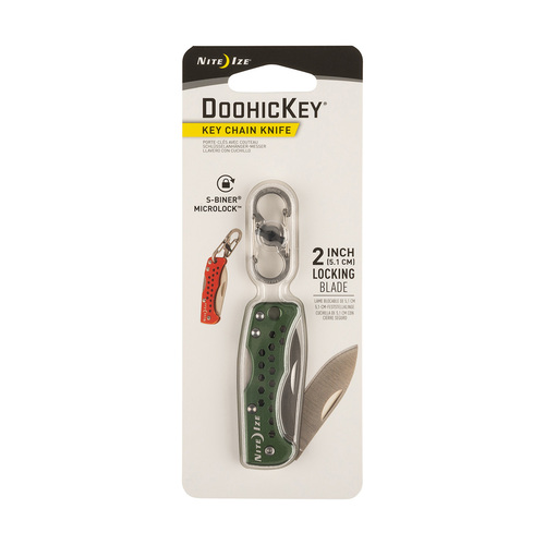 Nite Ize DoohicKey - Key Chain Knife - Green
