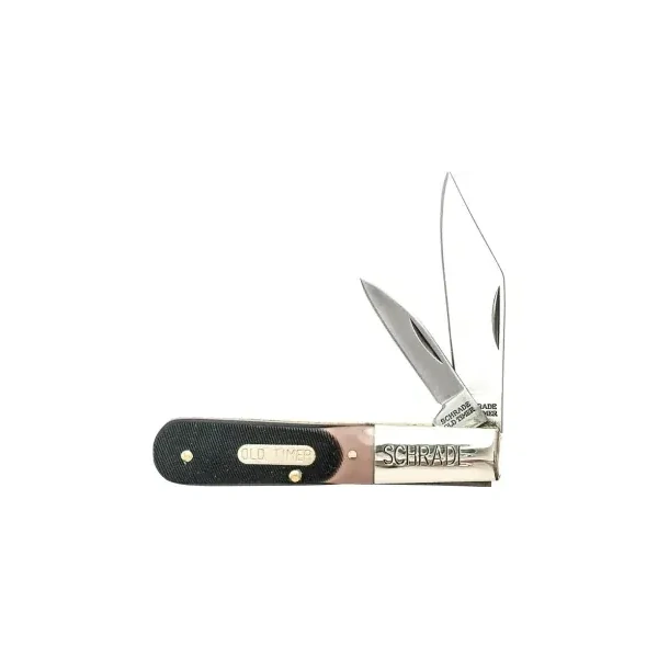 OLD TIMER Barlow 2 Bladed Linerlock Folding Knife YU280OT